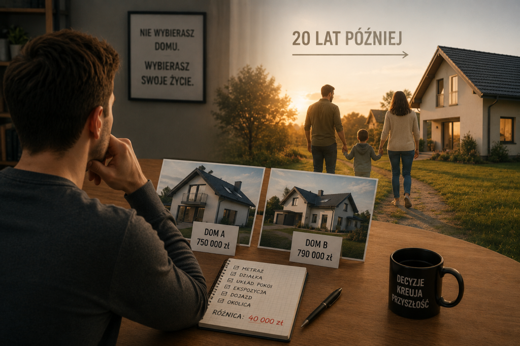 Większość kupujących porównuje domy. Mało kto porównuje decyzje.